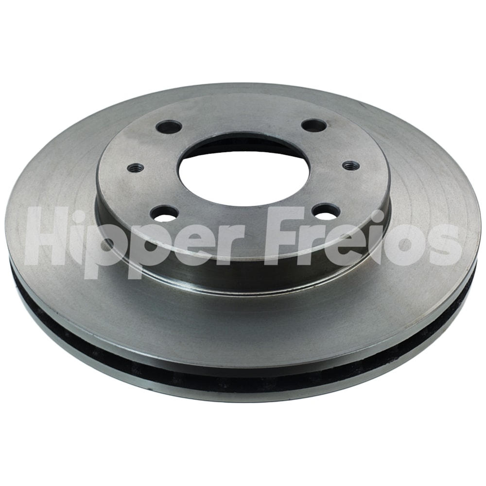 PAR DISCO FREIO DIANTEIRO MITSUBISHI CARISMA 1.8I 16V / GDI 1995 EM DIANTE / SPACE STAR 1.3I/1.8I GDI 1998 EM DIANTE - HIPPER FREIOS