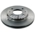 PAR DISCO FREIO DIANTEIRO MITSUBISHI CARISMA 1.8I 16V / GDI 1995 EM DIANTE / SPACE STAR 1.3I/1.8I GDI 1998 EM DIANTE - HIPPER FREIOS
