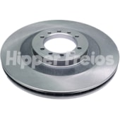 PAR DISCO FREIO DIANTEIRO MITSUBISHI L200 2.5 TDI HPE/ GLS SPORT (ARO 16) 2003 EM DIANTE / PAJERO SPORT 2006 EM DIANTE - HIPPER FREIOS