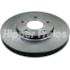 PAR DISCO FREIO DIANTEIRO MITSUBISHI OUTLANDER 2.0/3.0 2008 EM DIANTE / 2.4 2009 A 2011 / 2.2 2016 EM DIANTE - HIPPER FREIOS