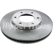 PAR DISCO FREIO DIANTEIRO MITSUBISHI PAJERO FULL 3.2/3.8 2007 EM DIANTE - HIPPER FREIOS