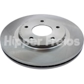 PAR DISCO FREIO DIANTEIRO MITSUBISHI PAJERO IO 4X4 1999 A 2002 / PAJERO TR4 2.0 16V 2002 EM DIANTE - HIPPER FREIOS