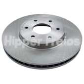 PAR DISCO FREIO DIANTEIRO NISSAN FRONTIER 2.5 SEL/SE/LE 2007 A 2016 / FRONTIER 2.3 2017 EM DIANTE - HIPPER FREIOS