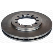 PAR DISCO FREIO DIANTEIRO NISSAN FRONTIER 2WD 1998 A 2004 - HIPPER FREIOS