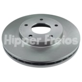PAR DISCO FREIO DIANTEIRO NISSAN PRIMERA 2.0 16V 1997 A 2000 / X-TRAIL 2.5 16V 2005 A 2008 / 2.0 16V 2009 - HIPPER FREIOS