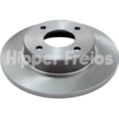 PAR DISCO FREIO DIANTEIRO NISSAN SENTRA 1986 A 1990 / SUNNY 1986 A 1990 - HIPPER FREIOS