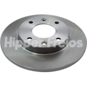 PAR DISCO FREIO DIANTEIRO PEUGEOT 106 1.0 1991 A 2001 / 106 VAN 1992 EM DIANTE / 205 1983 A 1994 / 306 1993 A 1997 - HIPPER FREIOS