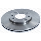 PAR DISCO FREIO DIANTEIRO PEUGEOT 205 1.3 RALLYE ANTERIOR 1993 / 1.6 CTI/GTI ANTERIOR 1992 / 205 I 1.6 1986 A 1994 - HIPPER FREIOS