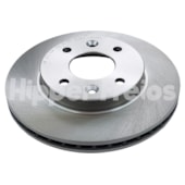 PAR DISCO FREIO DIANTEIRO RENAULT CLIO 1.0 2000 A 2016 / 1.6I 1997 A 2016 /KANGOO 1.0 1998 EM DIANTE /R21 2.0 1992 A 199 - HIPPER FREIOS
