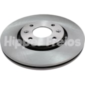 PAR DISCO FREIO DIANTEIRO RENAULT R21 2.0 / 2.2 1992 A 1994 / NEVADA 2.0 / 2.2 1986 A 1995 - HIPPER FREIOS