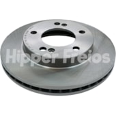 PAR DISCO FREIO DIANTEIRO SSANGYONG KYRON 2.7 20V / 2007 EM DIANTE / REXTON RX 270 XDI 2002 EM DIANTE (ARO 16 / ARO 18) - HIPPER FREIOS