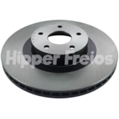 PAR DISCO FREIO DIANTEIRO SUBARU FORESTER TODOS 2002 A 2007 / IMPREZA WRX 2002 A 2008 / OUTBACK 2001 A 2008 - HIPPER FREIOS