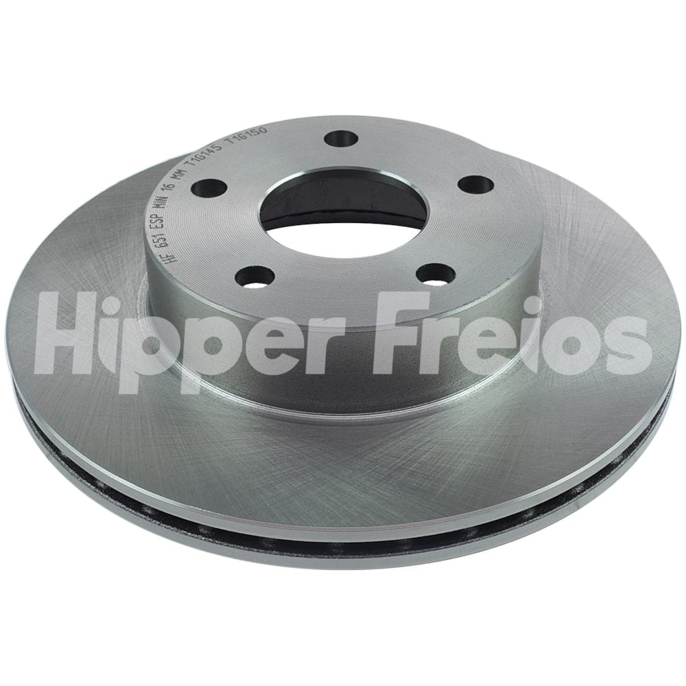 PAR DISCO FREIO DIANTEIRO SUBARU IMPREZA 1.6I 1993 EM DIANTE ARO13 / 2WD 1993 A 1994 ARO 13 / LEGACY 1.6I 1989 A 1993 - HIPPER FREIOS