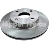 PAR DISCO FREIO DIANTEIRO TOYOTA COROLLA 1.6I/1.8I 1987 A 1993 (DIAMETRO DO FURO CENTRAL 55,00 MM.) - HIPPER FREIOS