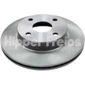 PAR DISCO FREIO DIANTEIRO TOYOTA COROLLA 1.6I/1.8I 1987 A 1993 - HIPPER FREIOS