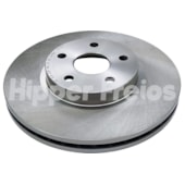 PAR DISCO FREIO DIANTEIRO TOYOTA COROLLA 1.8 2008 A 2014 / COROLLA 2.0 16V 2010 A 2014 - HIPPER FREIOS