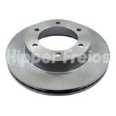 PAR DISCO FREIO DIANTEIRO TOYOTA HILUX 2.5 2006 A 2012 / 3.0 2005 A 2015 - HIPPER FREIOS