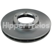 PAR DISCO FREIO DIANTEIRO TOYOTA HILUX 4X2 1993 A 2004 / JINBEI TOPIC 2.2 2008 EM DIANTE - HIPPER FREIOS