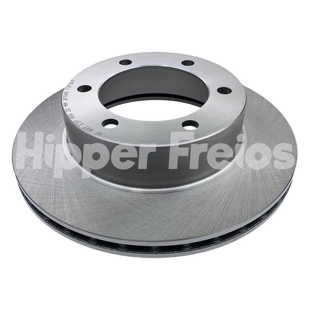 PAR DISCO FREIO DIANTEIRO TOYOTA HILUX SW 4 1997 A 2005 ARO 15 / 4 RUNNER 1996 A 2002 / TACOMA 1995 A 2004 - HIPPER FREIOS