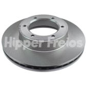 PAR DISCO FREIO DIANTEIRO TOYOTA HILUX SW 4X4 3.0 TURBO 1993 A 1998 / 4 RUNNER 2.4/3.0/ 4WD 1991 A 1995 - HIPPER FREIOS