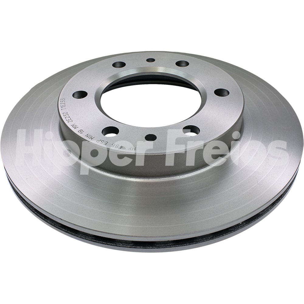 PAR DISCO FREIO DIANTEIRO TOYOTA HILUX SW 4X4 3.0 TURBO ANTERIOR 1998 ARO 15 - HIPPER FREIOS