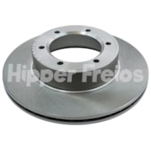 PAR DISCO FREIO DIANTEIRO TOYOTA HILUX SW 4X4 / ARGENTINA / 1992 A 2004 / PICK-UP 4WD 1985 A 1994 - HIPPER FREIOS