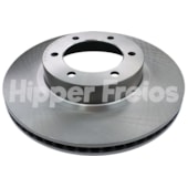 PAR DISCO FREIO DIANTEIRO TOYOTA LAND CRUISER PRADO 2003 EM DIANTE - HIPPER FREIOS