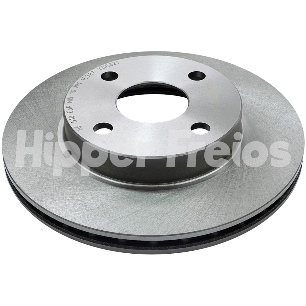 PAR DISCO FREIO DIANTEIRO TOYOTA PASEO 1996 A 1997 / TERCEL 1990 A 1997 - HIPPER FREIOS