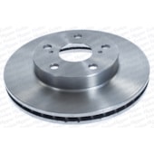 PAR DISCO FREIO DIANTEIRO TOYOTA PREVIA 2.4I 1990 A 1996 / 2.4I 16V (TRC 11 / 21) 1990 A 2000 /COM ABS - HIPPER FREIOS