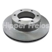 PAR DISCO FREIO DIANTEIRO TROLLER T4 SPORT TODOS 2002 A 2014 - HIPPER FREIOS