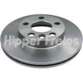 PAR DISCO FREIO DIANTEIRO VW VOLKSWAGEN CARAVELLE 2.4 4X2 1998 A 1999 / EUROVAN 2.4 4X2 ANTERIOR 1999 - HIPPER FREIOS