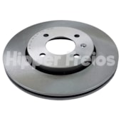 PAR DISCO FREIO DIANTEIRO VW VOLKSWAGEN GOL G5 1.0/1.6 / VOYAGE 1.0/1.6 / 2008 EM DIANTE / SAVEIRO G5 1.6 2010 EM DIANTE - HIPPER FREIOS