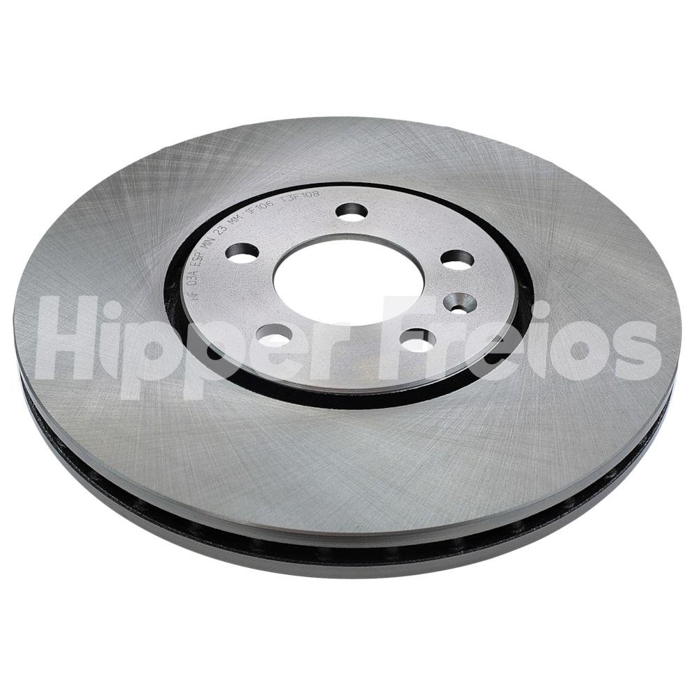 PAR DISCO FREIO DIANTEIRO VW VOLKSWAGEN POLO 1.6I 8V 2002 A 2015 / PASSAT / VARIANT 2.0 16V / 2.8 VR6 1994 A 1996 - HIPPER FREIOS