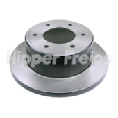 PAR DISCO FREIO SOLIDO COM TAMBOR SEM CUBO TRASEIRO TROLLER T4 3.2 2015 EM DIANTE - HIPPER FREIOS