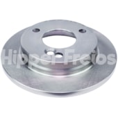 PAR DISCO FREIO SOLIDO SEM CUBO DIANTEIRO RENAULT KWID 1.0 2018 EM DIANTE - HIPPER FREIOS