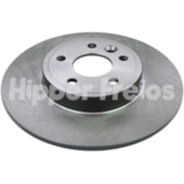 PAR DISCO FREIO SOLIDO SEM CUBO TRASEIRO LAND ROVER DISCOVERY SPORT 2.0/2.2 2015 EM DIANTE - HIPPER FREIOS