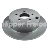 PAR DISCO FREIO SOLIDO SEM CUBO TRASEIRO SABARU XV 2.0 2012 EM DIANTE / IMPREZA 2.0 2015 A 2016 - HIPPER FREIOS