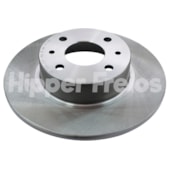 PAR DISCO FREIO TRASEIRO ALFA ROMEO 164 2.0I TWIN SPARK 1987 A 1998 / FIAT STILO 1.8/2.4 / 2002 EM DIANTE COM ABS - HIPPER FREIOS