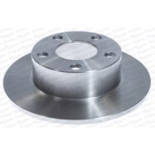 PAR DISCO FREIO TRASEIRO AUDI 100 1.8 CS / 100 AVANT 2.0/2.2 CS / 1984 A 1990 / 2.2E 1977 A 1982 / 2.3 TURBO 1986 A 1990 - HIPPER FREIOS