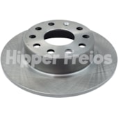 PAR DISCO FREIO TRASEIRO AUDI A3 1.6 2003 A 2007 / VW VOLKSWAGEN FUSCA 2.0 TURBO 2013 EM DIANTE - HIPPER FREIOS