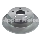 PAR DISCO FREIO TRASEIRO CHRYSLER CHEROKEE LIMITED 4.7 V8 4X4 / SPORT 4.0 4X4 1999 A 2002 / LIBERTY 1999 A 2001 - HIPPER FREIOS