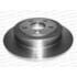 PAR DISCO FREIO TRASEIRO CHRYSLER PT CRUISER 2.4 16V 2005 A 2010 / TURBO GT 2003 A 2007 / NEON SRT/SXT 2004 A 2005 - HIPPER FREIOS