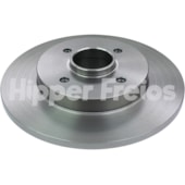 PAR DISCO FREIO TRASEIRO CITROEN C4 LOUNGE 1.6/2.0 / DS4 1.6 / 2013 EM DIANTE / PEUGEOT 308 1.6/2.0 2012 EM DIANTE - HIPPER FREIOS