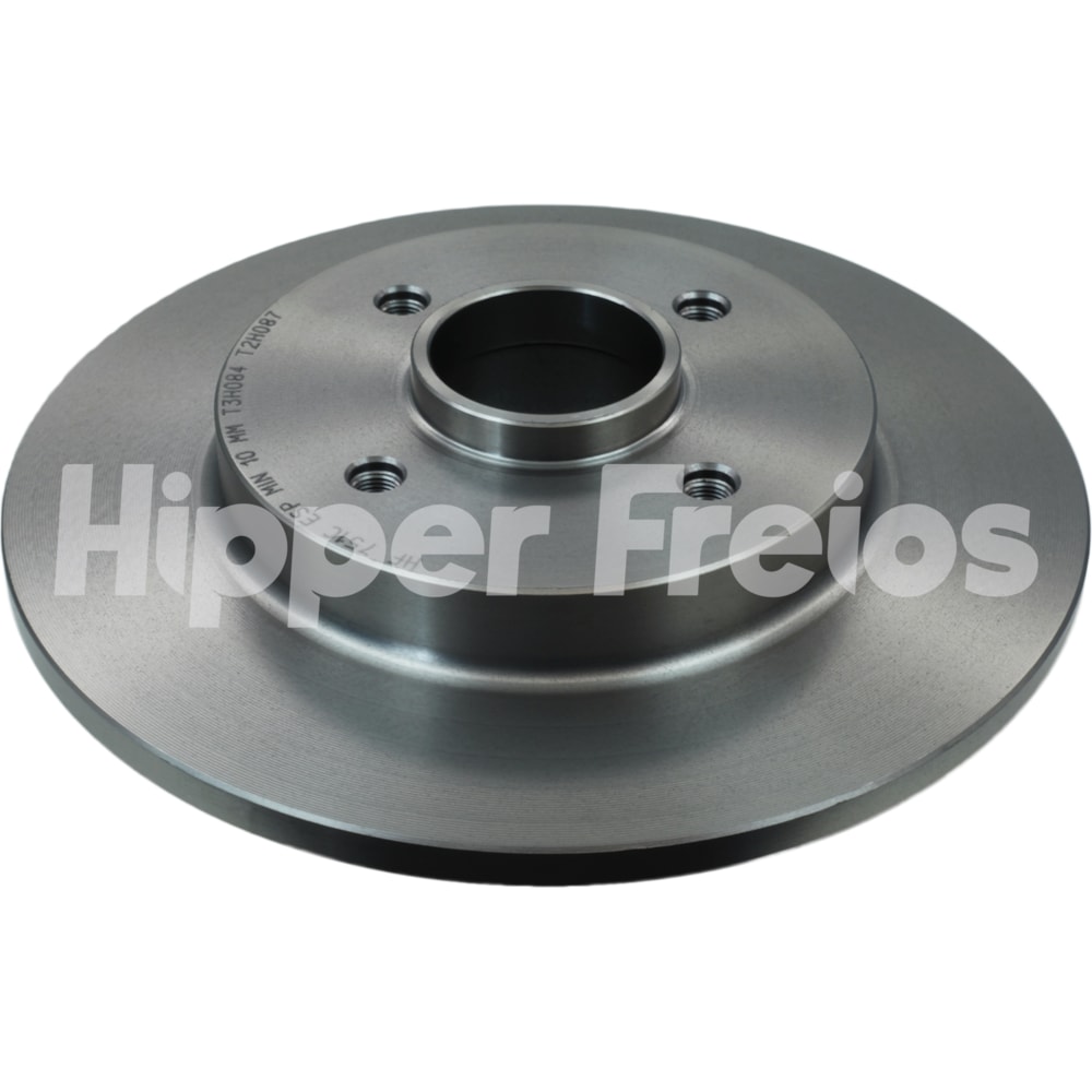 PAR DISCO FREIO TRASEIRO CITROEN C4 PICASSO / GRAND PICASSO /2.0 2007 EM DIANTE / PEUGEOT 3008 1.6 2011 EM DIANTE - HIPPER FREIOS