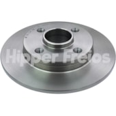 PAR DISCO FREIO TRASEIRO CITROEN C4 / VTR 2.0 / 2006 EM DIANTE /C3 PICASSO /DS3 1.6 /2012 EM DIANTE ?z ROLAMENTO DE 30 M - HIPPER FREIOS