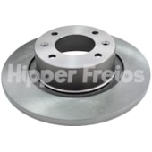 PAR DISCO FREIO TRASEIRO CITROEN C5 2.0I COM ABS / 3.0I / C5 SEDAN / SW 2.0I / 3.0 / 2001 EM DIANTE COM ABS - HIPPER FREIOS