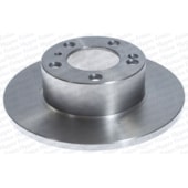 PAR DISCO FREIO TRASEIRO CITROEN XM BREAK 2.0I COM ABS / 2.0I TURBO CT 1997 EM DIANTE / TODOS 1991 A 1997 - HIPPER FREIOS