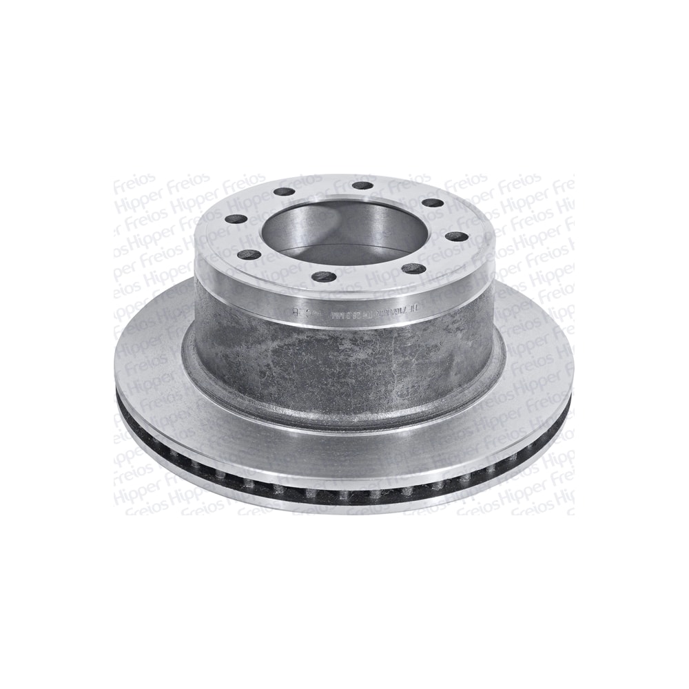 PAR DISCO FREIO TRASEIRO DODGE RAM 2500 2003 A 2008 / 3500 2003 EM DIANTE - HIPPER FREIOS