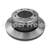 PAR DISCO FREIO TRASEIRO DODGE RAM 2500 6.7 TURBO/ 5.7/5.9 2009 EM DIANTE - HIPPER FREIOS