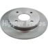 PAR DISCO FREIO TRASEIRO FORD FOCUS 1.6 8V 2003 A 2007 / 1.8 16V 2001 A 2004 / 2.0 16V 2000 A 2007 - HIPPER FREIOS